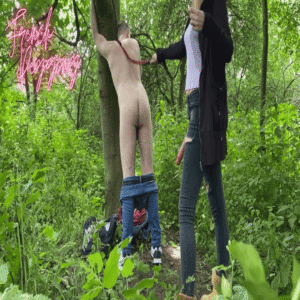 Exhibition et baisse torride au bois des voyeurs